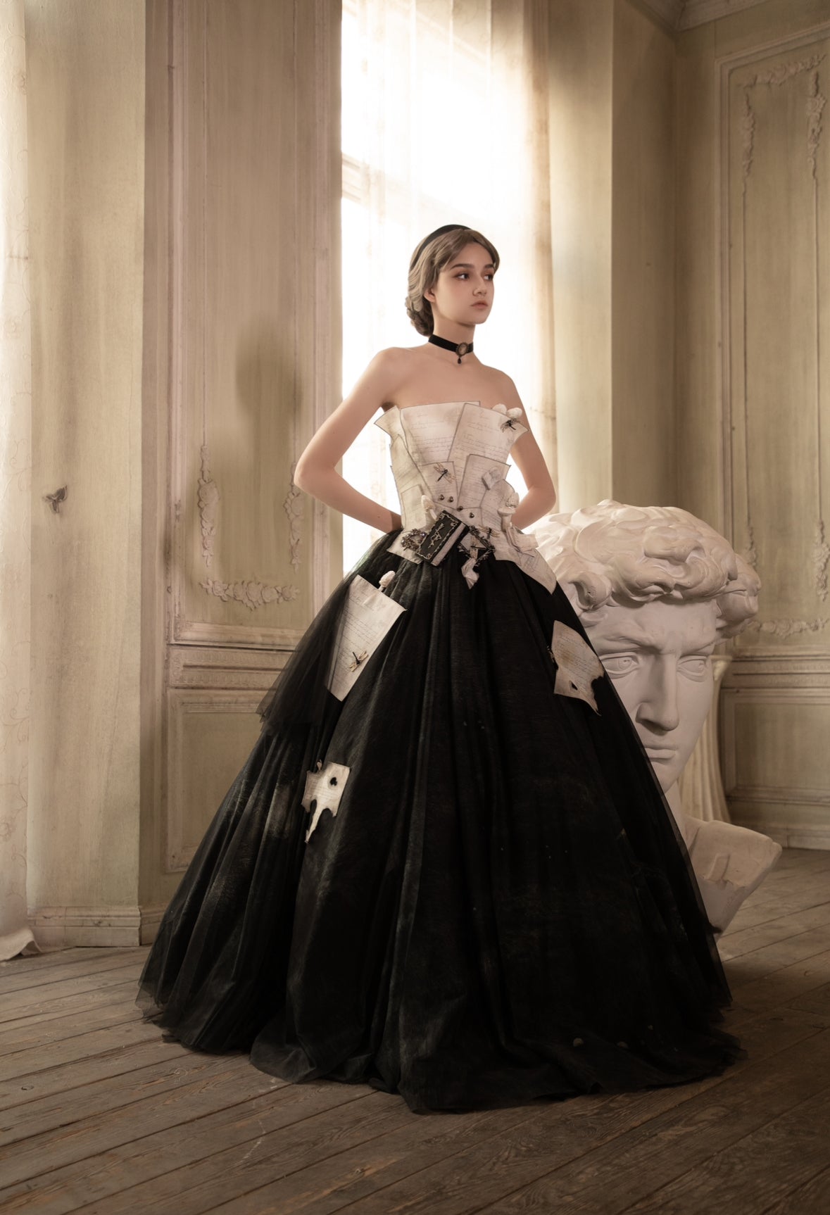 FAUWN | Fading Wall Paper Bridal Gown